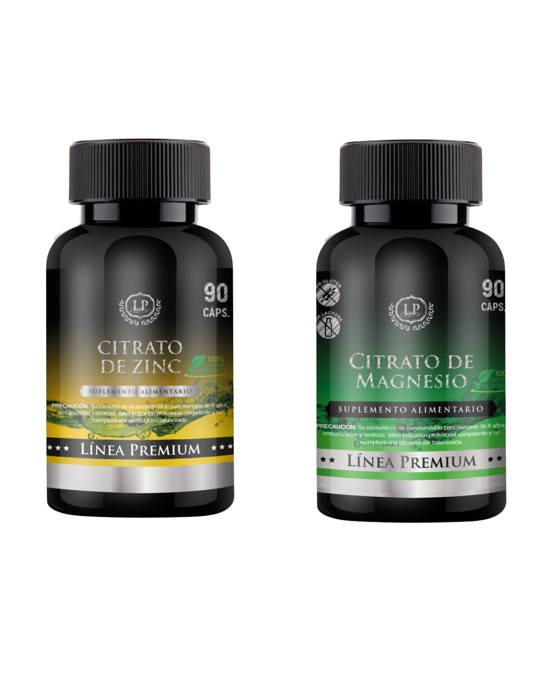 Citrato de Magnesio + Citrato de zinc