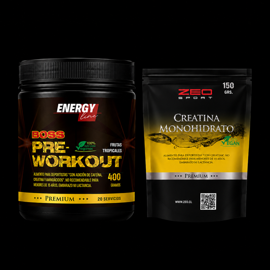 Pre Workout 20sv + Creatina 150gr