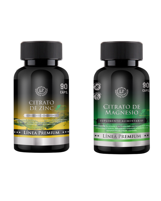Citrato de Magnesio + Citrato de zinc