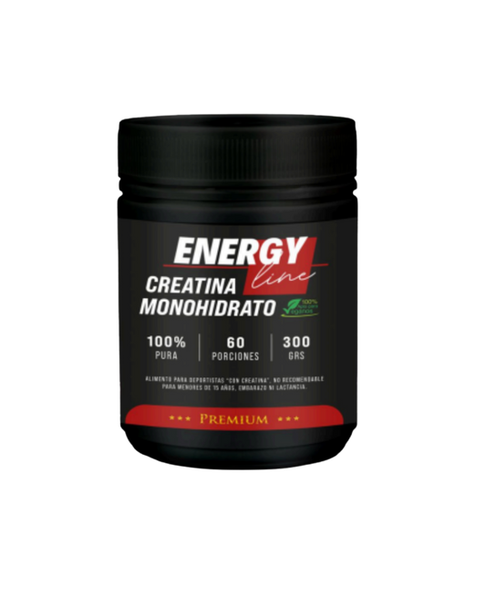 Creatina 300gr Monohidrato, 100% Pura