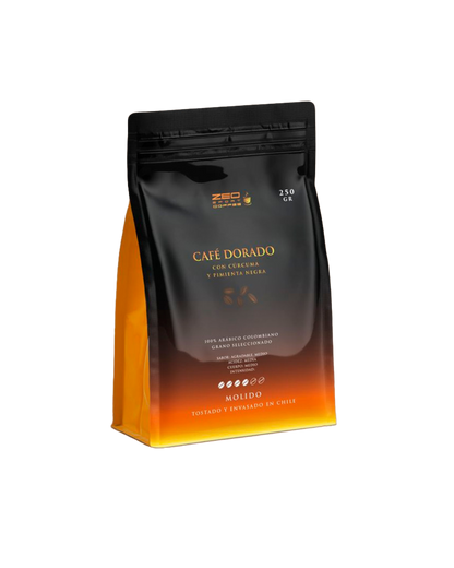Cafe Dorado curcuma 250gr