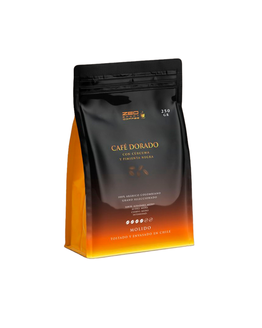 Cafe Dorado curcuma 250gr