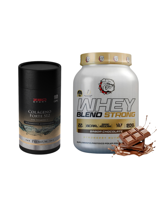 Whey Blend 900gr + Colageno forte 90caps