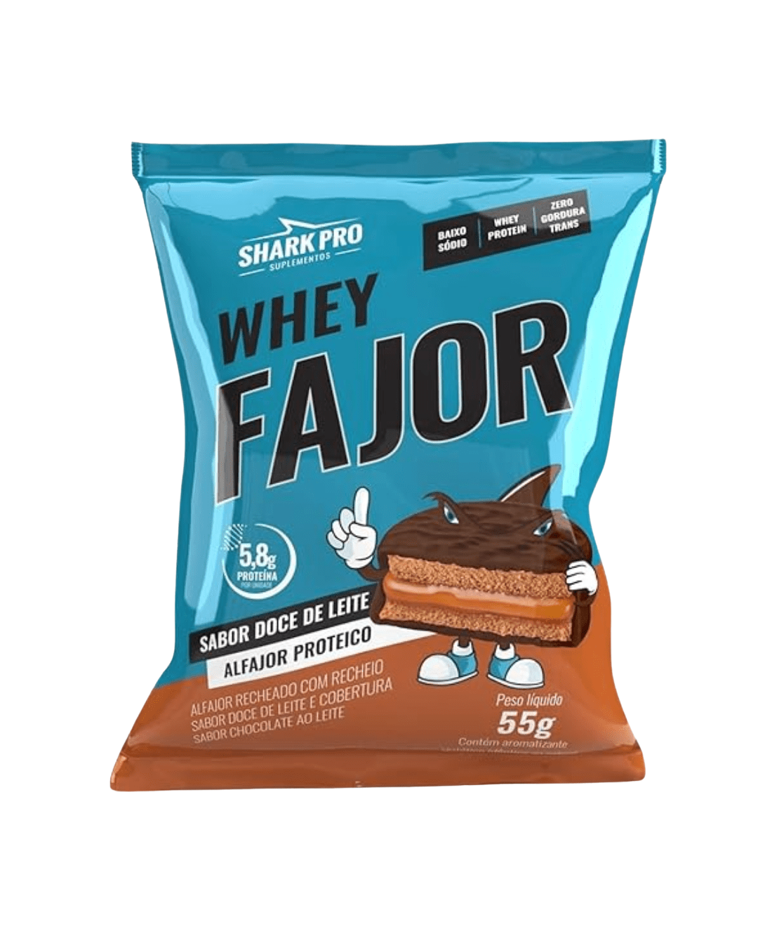 Whey Alfajor - Dulce de Leche