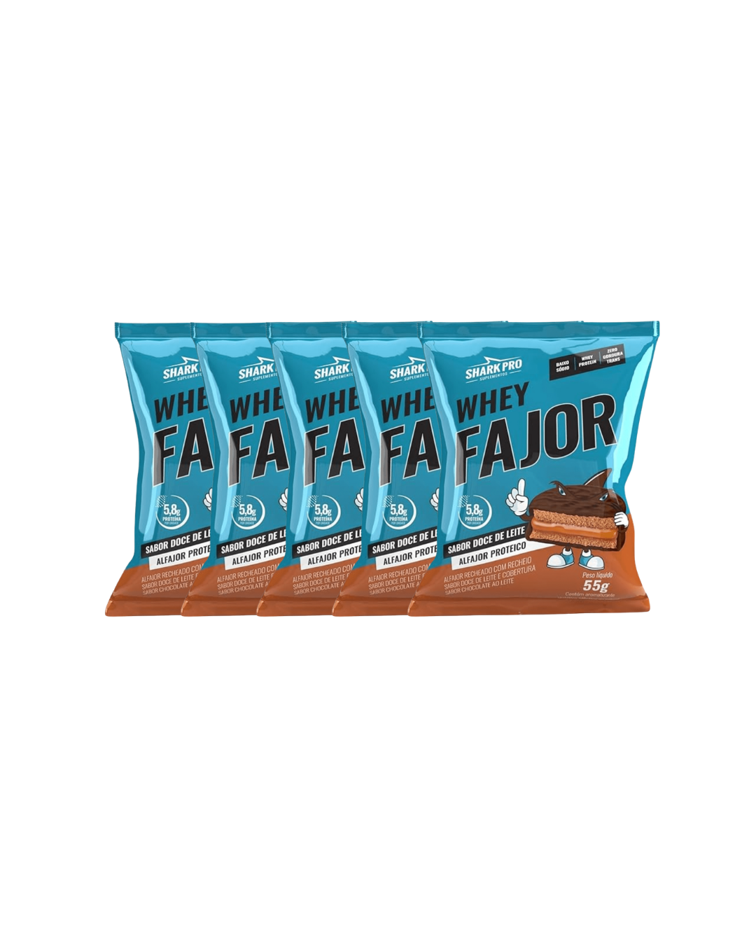 pack 5 Alfajor
