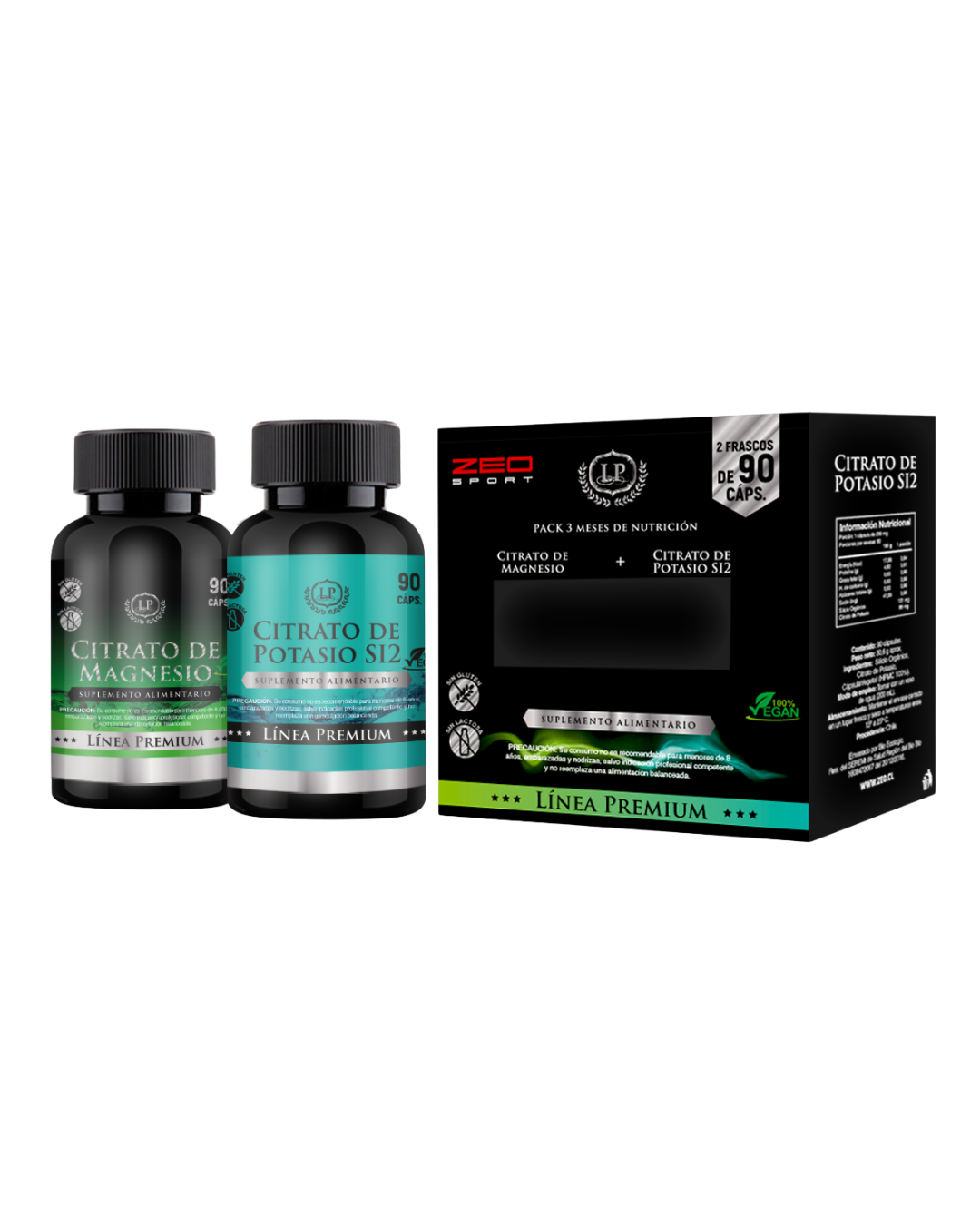 Pack de Citrato 180caps