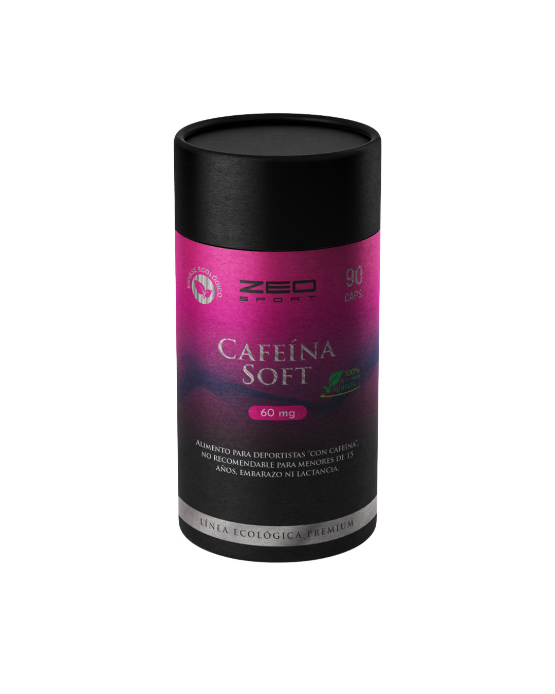 Cafeína Soft 60mg. 90caps