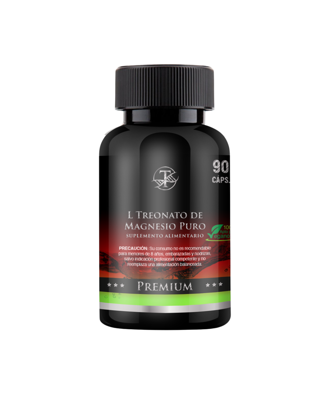 L Treonato de Magnesio puro 90 caps