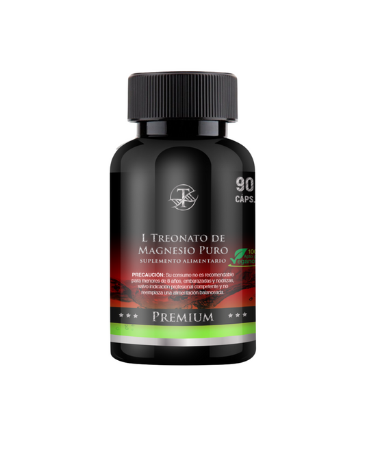 L Treonato de Magnesio puro 90 caps