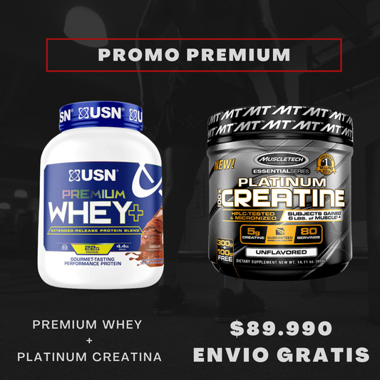 Premium Whey+ Creatina + envio gratis