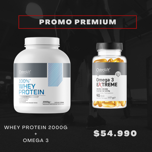 Whey protein + Omega 3