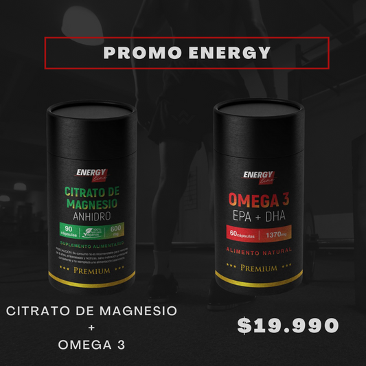 Citrato de Magnesio + Omega 3