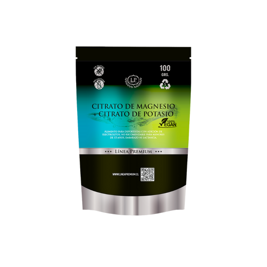 Citrato de Magnesio + Citrato de Potasio 100gr