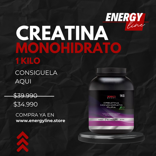 Creatina Monohidrata 1 kilo