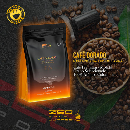 Cafe Dorado curcuma 250gr