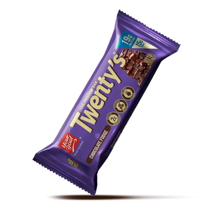 Pack 4 Barras Twenty ́s Chocolate Fudge, 60 g