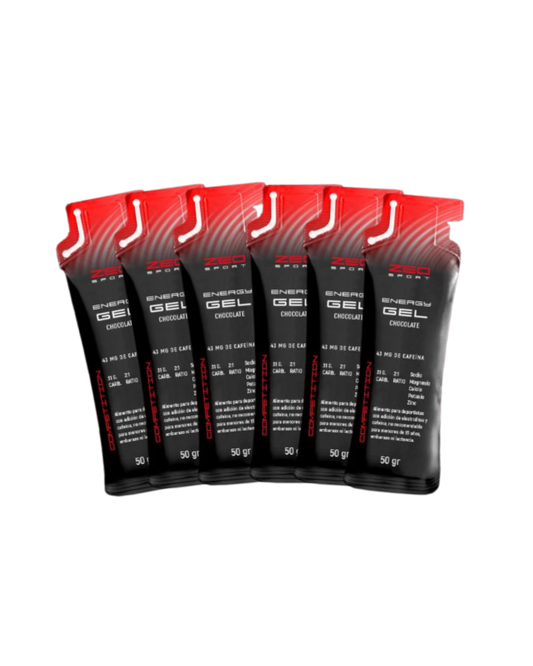 6 Geles Chocolate Zeo Sport