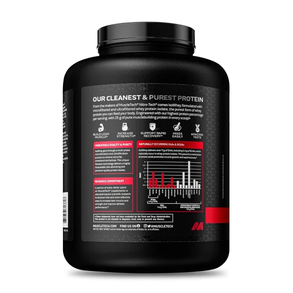 ISOWHEY MUSCLETECH 5LB